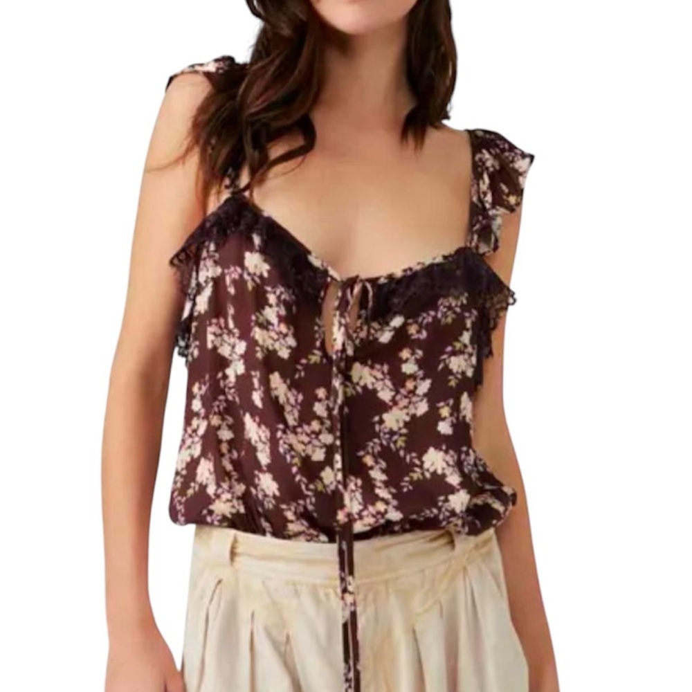 NWOT Free People Take It Away bodysuit XS